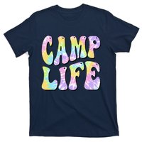 Camping Summer For Summer Camp Tiedie Retro T-Shirt