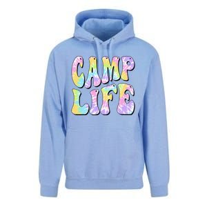 Camping Summer For Summer Camp Tiedie Retro Unisex Surf Hoodie