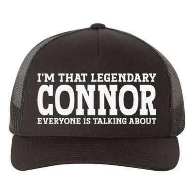 Connor Surname Funny Team Family Last Name Connor Yupoong Adult 5-Panel Trucker Hat