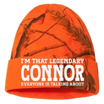 Connor Surname Funny Team Family Last Name Connor Kati Licensed 12" Camo Beanie