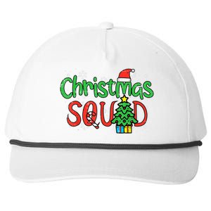 Christmas Squad Family Xmas Crew Gift Snapback Five-Panel Rope Hat