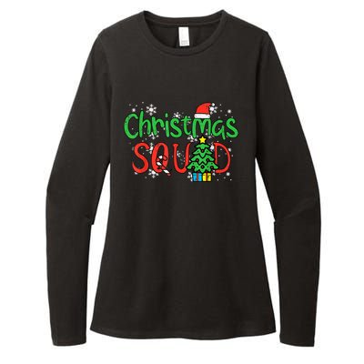 Christmas Squad Family Xmas Crew Gift Womens CVC Long Sleeve Shirt