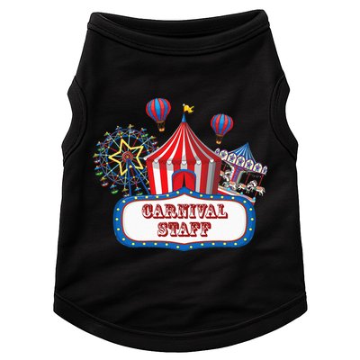 Carnival Staff For Circus Event Staff & Ringmaster Lover Doggie Tank