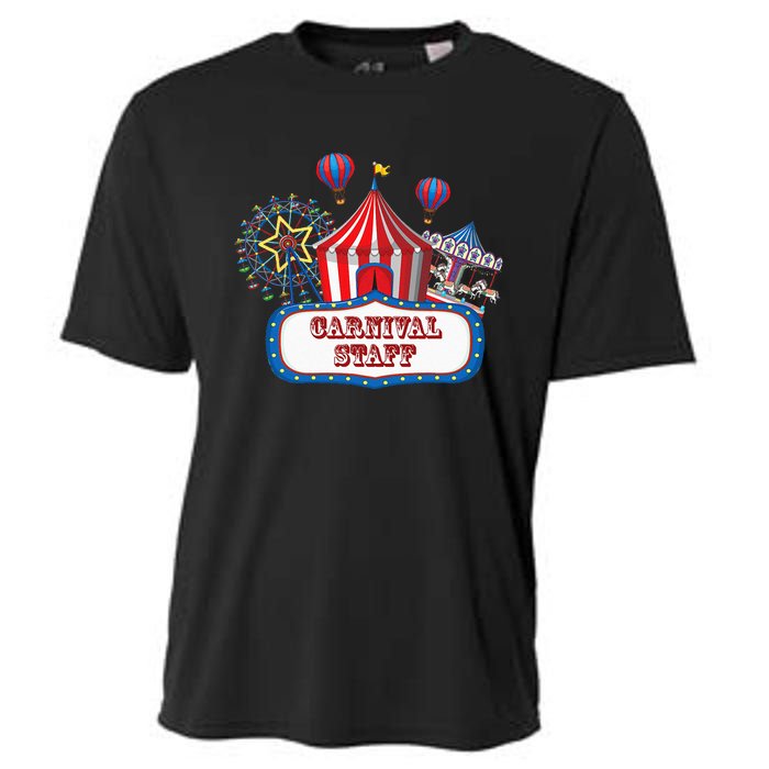 Carnival Staff For Circus Event Staff & Ringmaster Lover Cooling Performance Crew T-Shirt