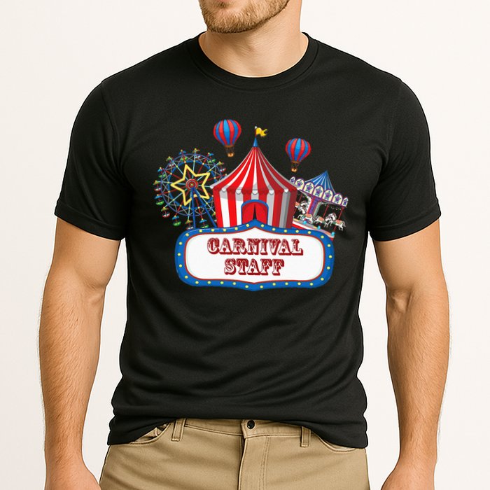 Carnival Staff For Circus Event Staff & Ringmaster Lover Cooling Performance Crew T-Shirt