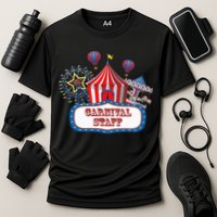 Carnival Staff For Circus Event Staff & Ringmaster Lover Cooling Performance Crew T-Shirt