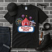 Carnival Staff For Circus Event Staff & Ringmaster Lover Tall T-Shirt