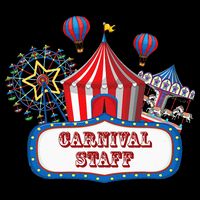 Carnival Staff For Circus Event Staff & Ringmaster Lover Tall T-Shirt