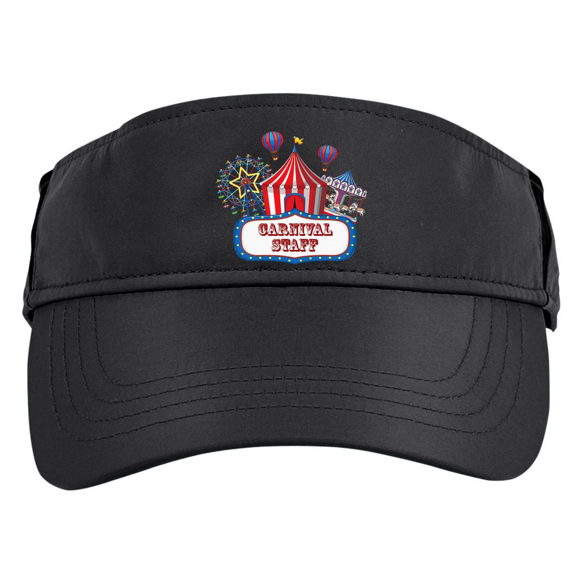 Carnival Staff For Circus Event Staff & Ringmaster Lover Adult Drive Performance Visor