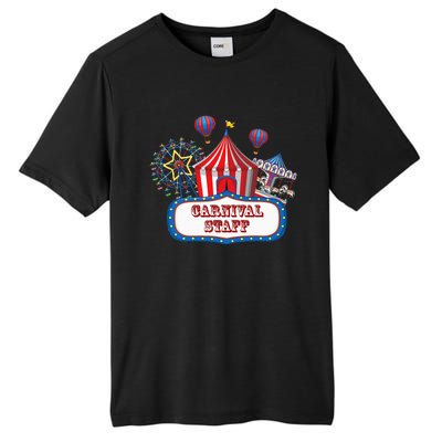 Carnival Staff For Circus Event Staff & Ringmaster Lover Tall Fusion ChromaSoft Performance T-Shirt