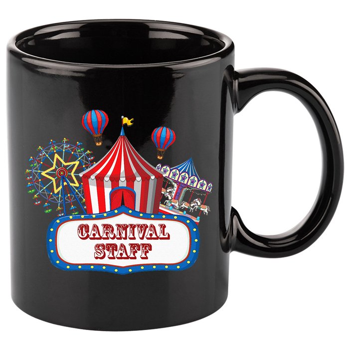 Carnival Staff For Circus Event Staff & Ringmaster Lover 11oz C Handle Ceramic Mug