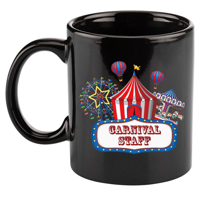 Carnival Staff For Circus Event Staff & Ringmaster Lover 11oz C Handle Ceramic Mug