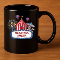 Carnival Staff For Circus Event Staff & Ringmaster Lover 11oz C Handle Ceramic Mug