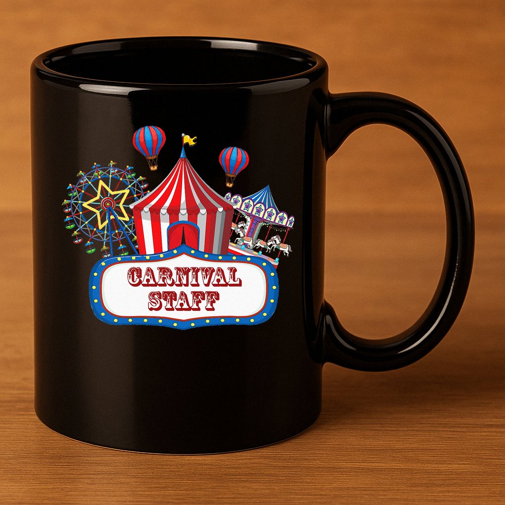 Carnival Staff For Circus Event Staff & Ringmaster Lover 11oz C Handle Ceramic Mug