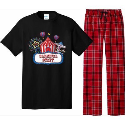 Carnival Staff For Circus Event Staff & Ringmaster Lover Pajama Set