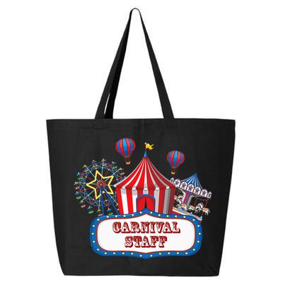 Carnival Staff For Circus Event Staff & Ringmaster Lover 25L Jumbo Tote