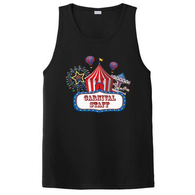 Carnival Staff For Circus Event Staff & Ringmaster Lover PosiCharge Competitor Tank