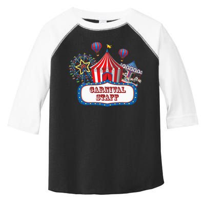 Carnival Staff For Circus Event Staff & Ringmaster Lover Toddler Fine Jersey T-Shirt