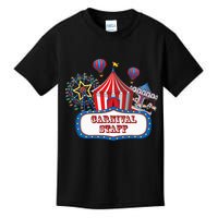 Carnival Staff For Circus Event Staff & Ringmaster Lover Kids T-Shirt