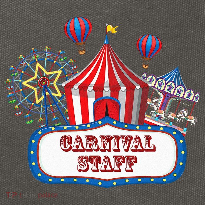 Carnival Staff For Circus Event Staff & Ringmaster Lover Cotton Canvas Backpack