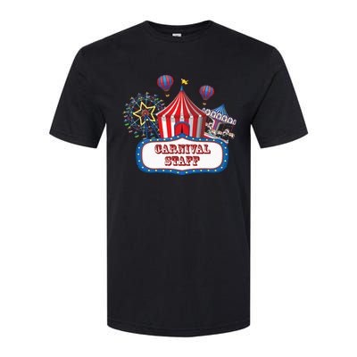 Carnival Staff For Circus Event Staff & Ringmaster Lover Softstyle CVC T-Shirt