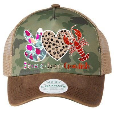 Crawfish Season Funny Crayfish Cook Lobsters Gift Legacy Tie Dye Trucker Hat