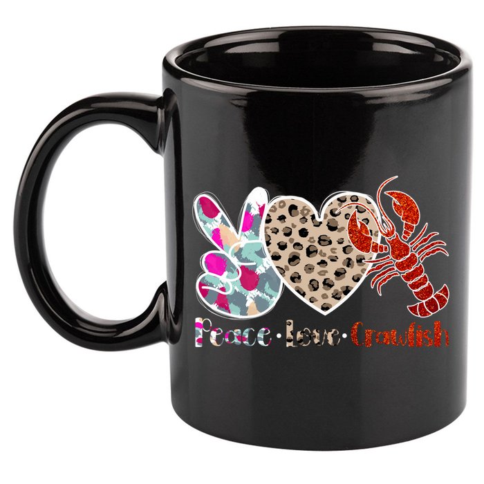 Crawfish Season Funny Crayfish Cook Lobsters Gift 11oz C Handle Ceramic Mug