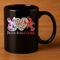 Crawfish Season Funny Crayfish Cook Lobsters Gift 11oz C Handle Ceramic Mug
