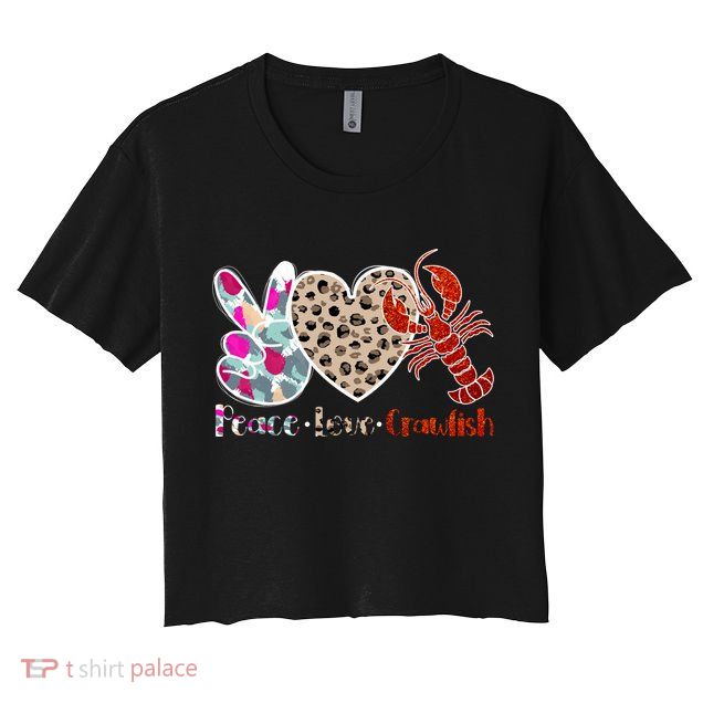 Crawfish Season Funny Crayfish Cook Lobsters Gift Crop Top