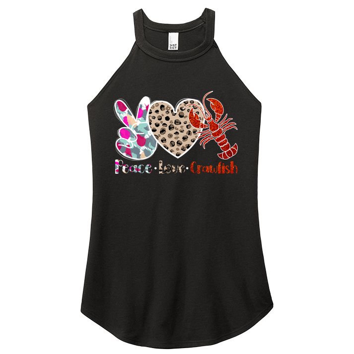 Crawfish Season Funny Crayfish Cook Lobsters Gift Women's Perfect Tri Rocker Tank