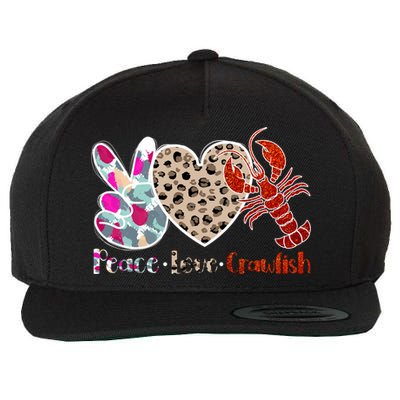 Crawfish Season Funny Crayfish Cook Lobsters Gift Wool Snapback Cap