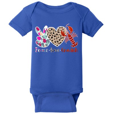 Crawfish Season Funny Crayfish Cook Lobsters Gift Baby Bodysuit