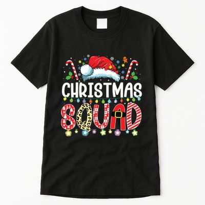 Christmas Squad Family Group Matching Christmas Pajama Party Tall T-Shirt