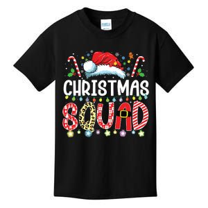 Christmas Squad Family Group Matching Christmas Pajama Party Kids T-Shirt