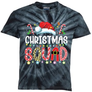 Christmas Squad Family Group Matching Christmas Pajama Party Kids Tie-Dye T-Shirt