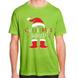 Christmas Squad Family Group Matching Christmas Party Pajama Adult ChromaSoft Performance T-Shirt