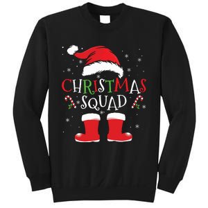 Christmas Squad Family Group Matching Christmas Party Pajama Sweatshirt