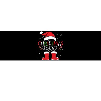 Christmas Squad Family Group Matching Christmas Party Pajama Bumper Sticker