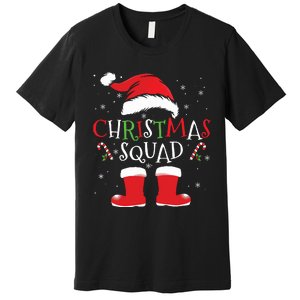 Christmas Squad Family Group Matching Christmas Party Pajama Premium T-Shirt