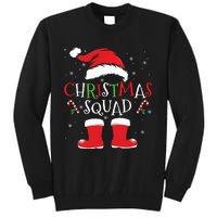 Christmas Squad Family Group Matching Christmas Party Pajama Tall Sweatshirt