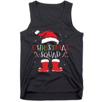 Christmas Squad Family Group Matching Christmas Party Pajama Tank Top