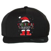 Christmas Squad Family Group Matching Christmas Party Pajama Wool Snapback Cap