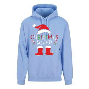 Christmas Squad Family Group Matching Christmas Party Pajama Unisex Surf Hoodie