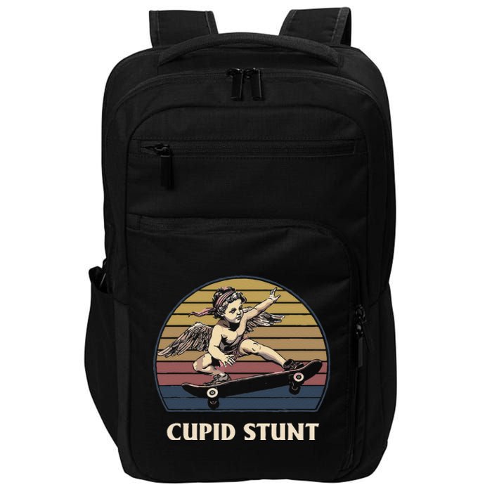 Cupid Stunt Funny Sarcastic Offensive Humor Embarrassing Impact Tech Backpack