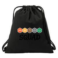 Catan Squad Funny Gamer Game Lover Drawstring Bag