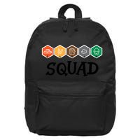 Catan Squad Funny Gamer Game Lover 16 in Basic Backpack