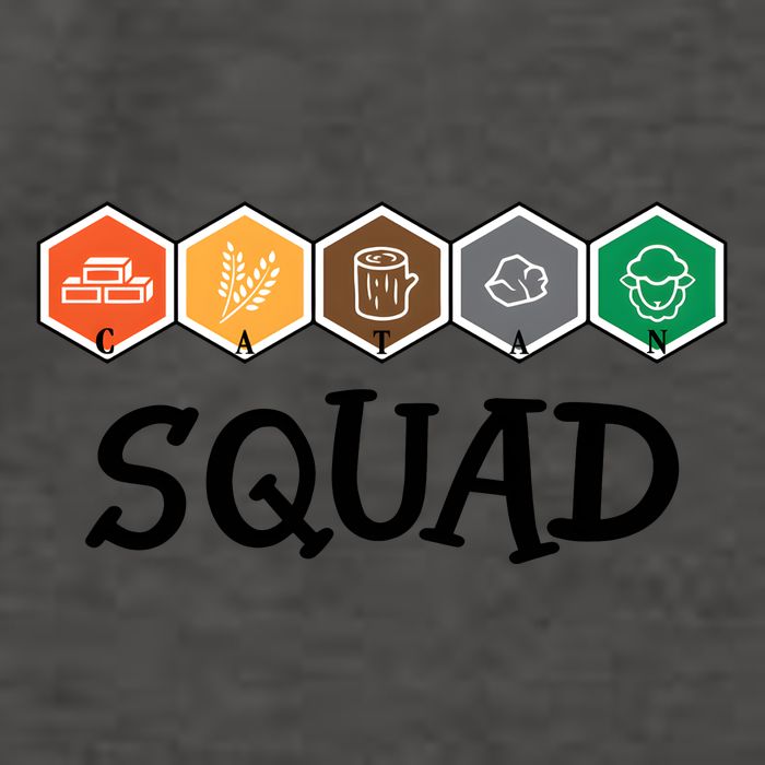 Catan Squad Funny Gamer Game Lover Vector Backpack
