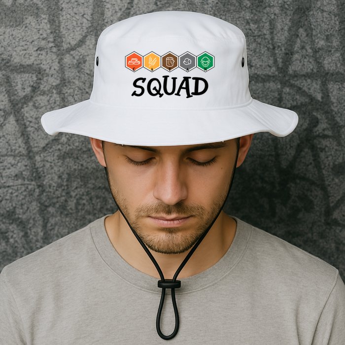 Catan Squad Funny Gamer Game Lover Bucket Hat