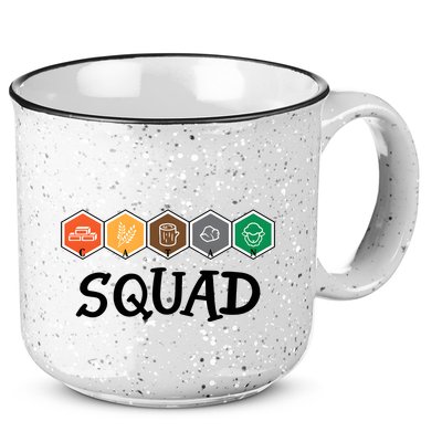 Catan Squad Funny Gamer Game Lover 15oz Campfire Ceramic Mug