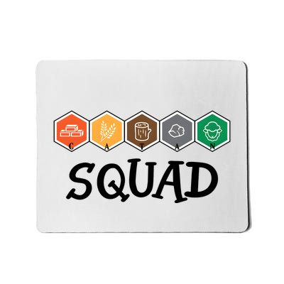 Catan Squad Funny Gamer Game Lover Mousepad